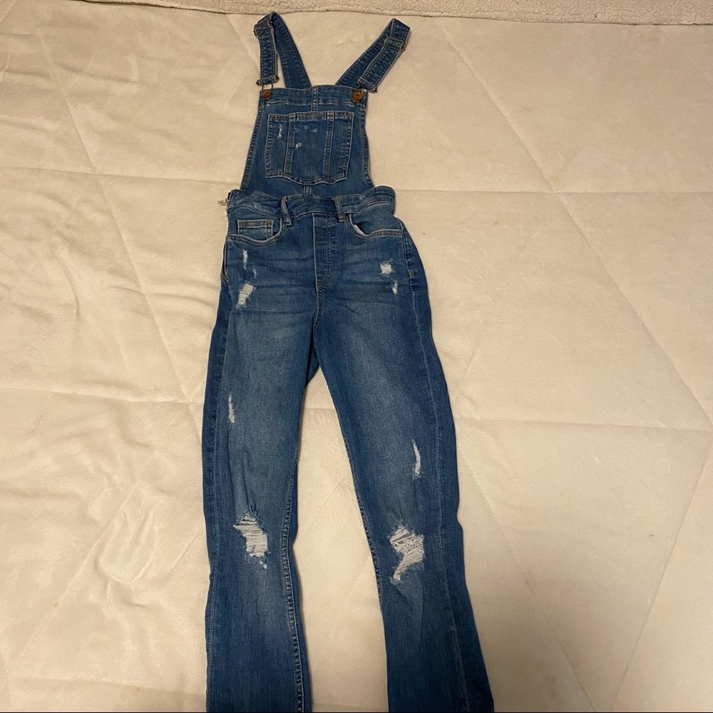 Denim Overalls